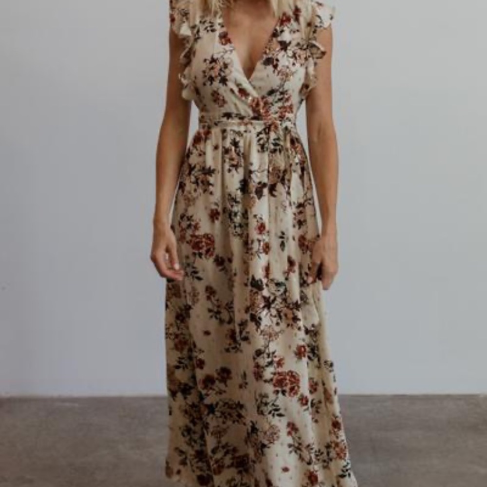Baltic Born Piper Floral Wrap Maxi Dress